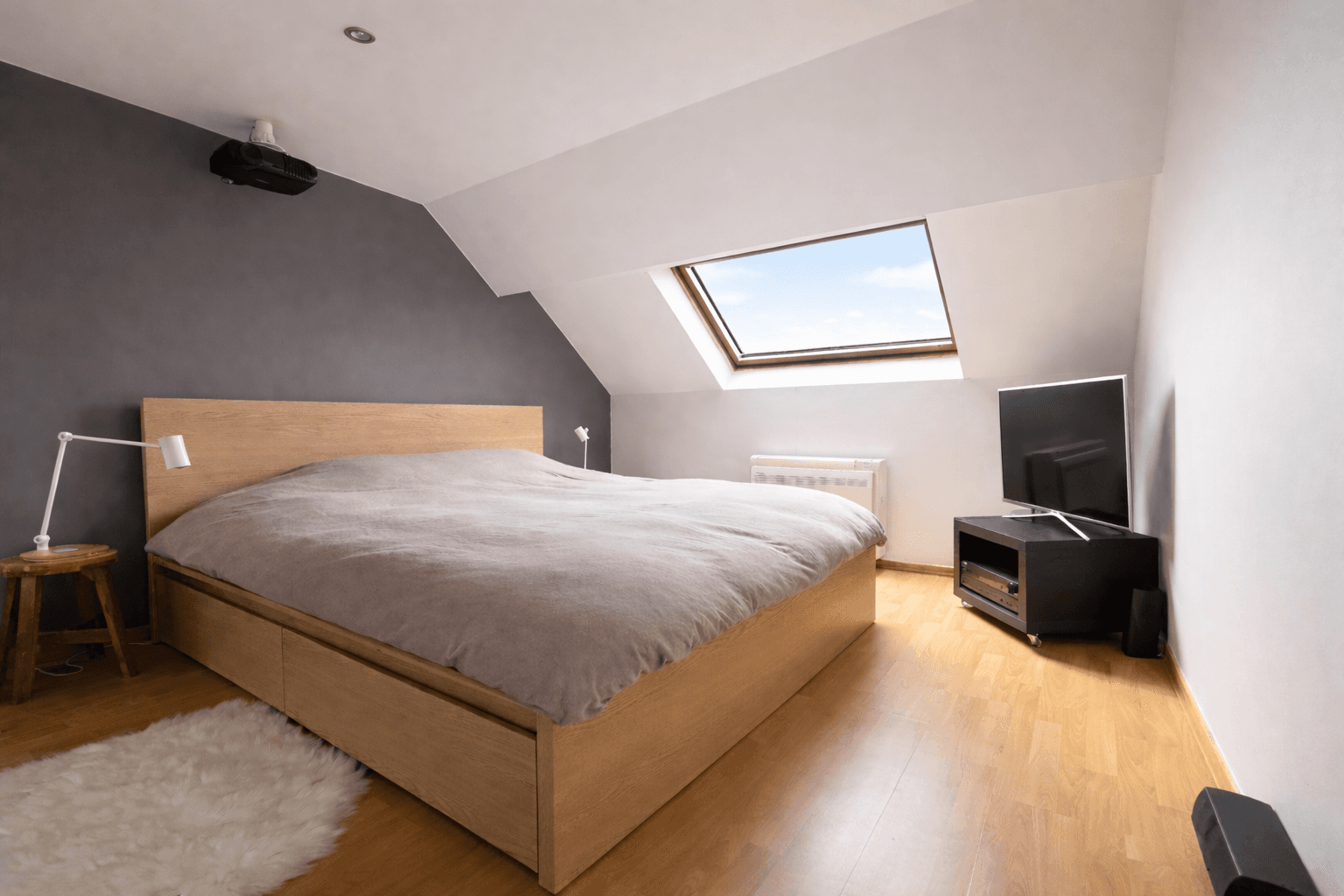 Ruime slaapkamer